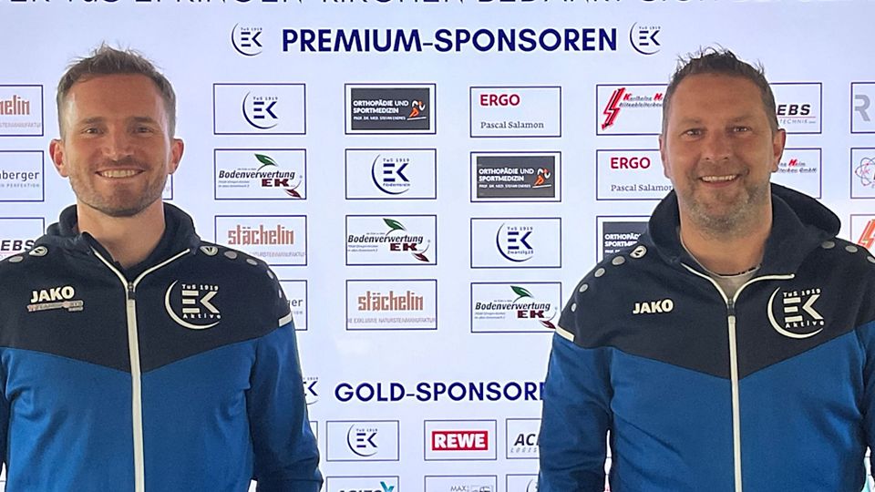 TuS-Sportchef Stefan Hilpüsch (links) und Trainer Werner Gottschling | Foto: Verein
