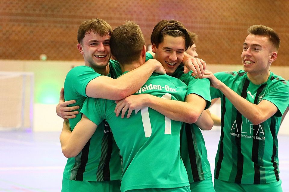 Lokalmatador FC Weiden-Ost sorgte mit seinem Finaleinzug für die größte Überraschung des Tages.