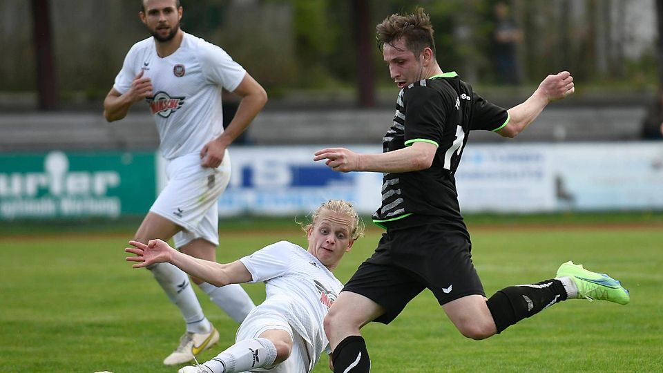 Einen Heimsieg wollen Marko Dukic (re.) und der TuS Geretsried ihren Fans im letzten Match gegen Traunstein bescheren. Zudem könnte die Mannschaft eine überaus gelungene Rückrunde als Erster abschließen.