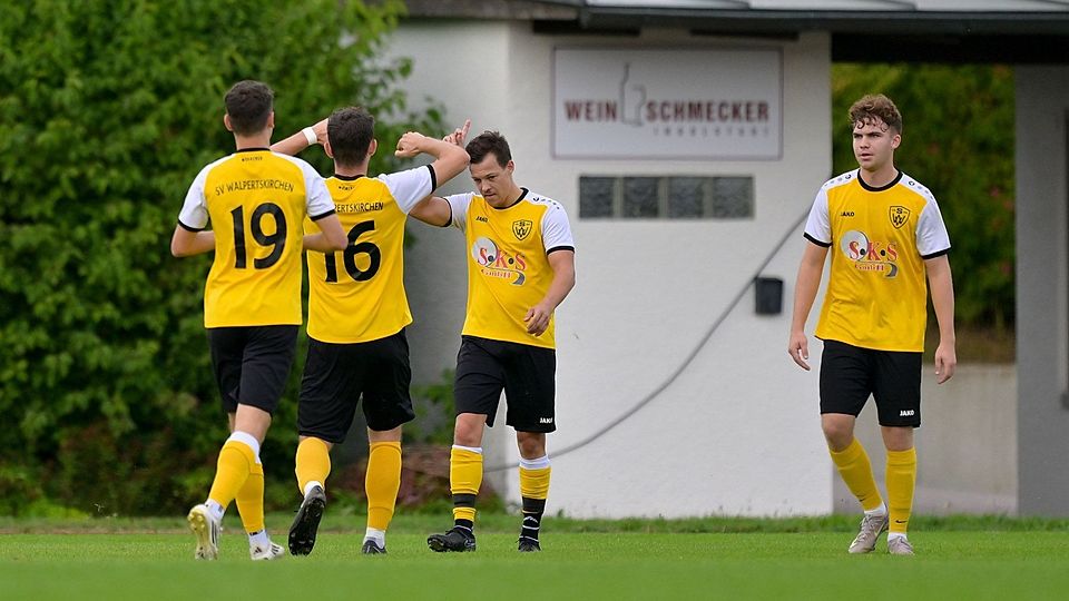 Der SV Walpertskirchen kann mit einem Sieg die Tabellenführung übernehmen.