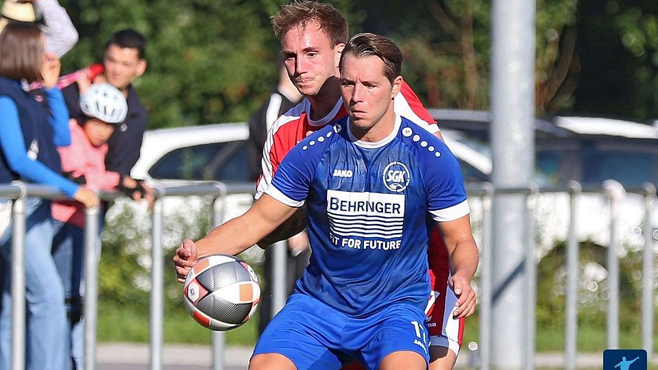 Die SG Kirchardt (blau) hat sich mit einer ordentlichen Vorrunde in eine gute Position im Kampf um den Klassenerhalt gebracht.