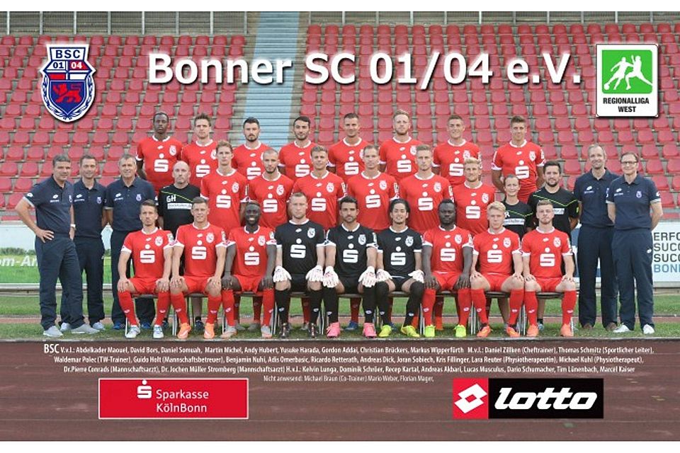 Bonner SC Saison 2016/17, Foto: Boris Hempel