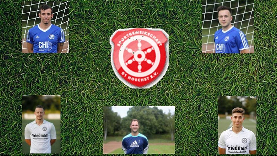 Gleich ein ganzes Quintett mit Verbandsligaerfahrung wechselt in den Hoechster Stadtpark.