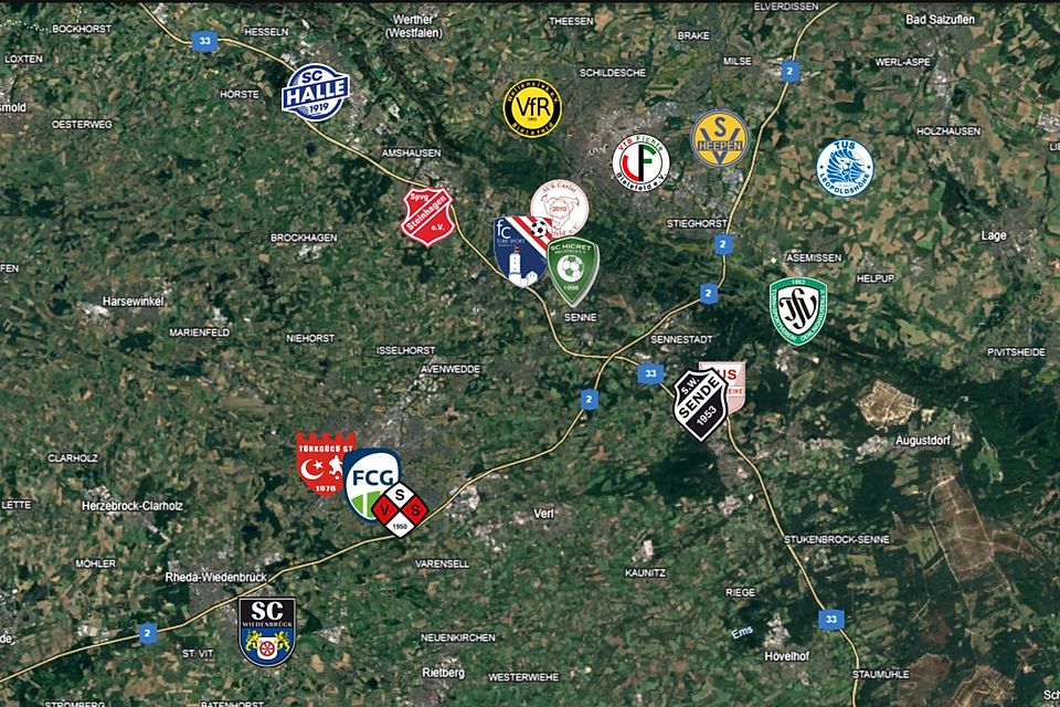 Die mögliche Bezirksliga Staffel 2 2025/26