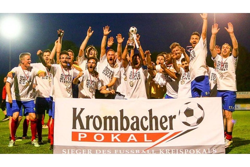 Kreispokalsieger: die Fußballer des SV Atlas Delmenhorst II. Bild: Volkhard Patten