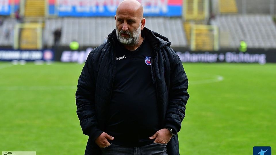 War nur mit der zweiten Halbzeit zufrieden: BSC-Trainer Björn Mehnert.