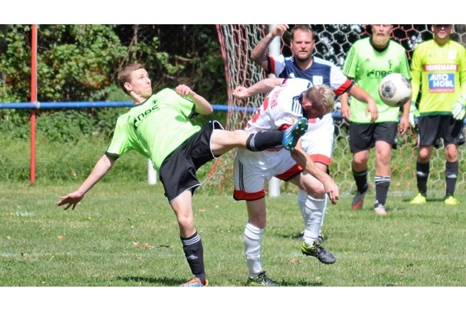 Szene aus dem Spiel Hakeborn gegen Gerbitz F: Schellhas