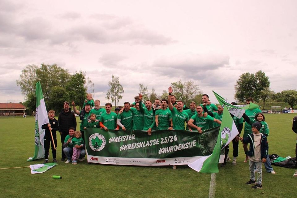 Der SV Eichenried löst das Ticket für die Kreisliga