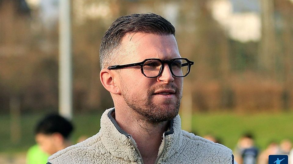 Für den FV Biebrich 02 als Sportlicher Leiter voller Tatendrang: David Schug .