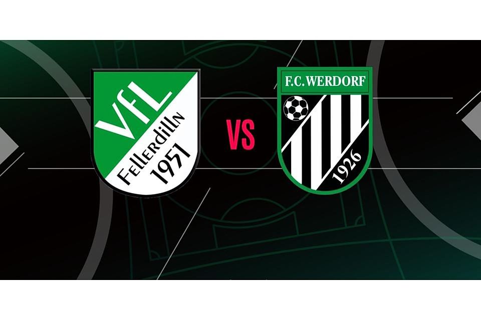 Der VfL Fellerdilln empfängt im dritten Spiel der Relegation zur Fußball-Kreisoberliga West den FC Werdorf. Anpfiff ist am Sonntag um 17 Uhr. © Grafik: VRM/M. Zink, I. Scherthan Der VfL Fellerdilln empfängt im dritten Spiel der Relegation zur Fußball-Kreisoberliga West den FC Werdorf. Anpfiff ist am Sonntag um 17 Uhr. © Grafik: VRM/M. Zink, I. Scherthan