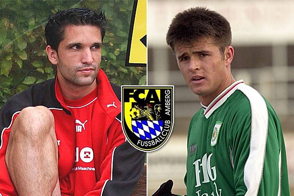 FC Amberg will Ex-Profis Alberto Mendez (li.) und Dragan Bubic (re.) verpflichten. F: Meier/imago