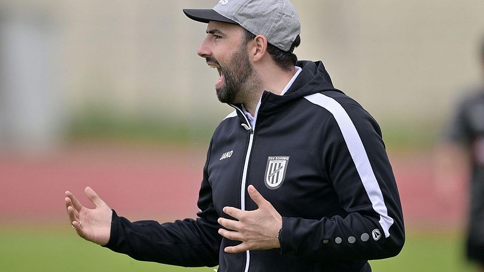 Ab Sommer ist Schluss. Maximilian Zgud-Schoeppner, hier noch als Trainer des TSV Eching, ist ab kommender Saison kein Teil des VfR-Garching Trainerteams mehr.