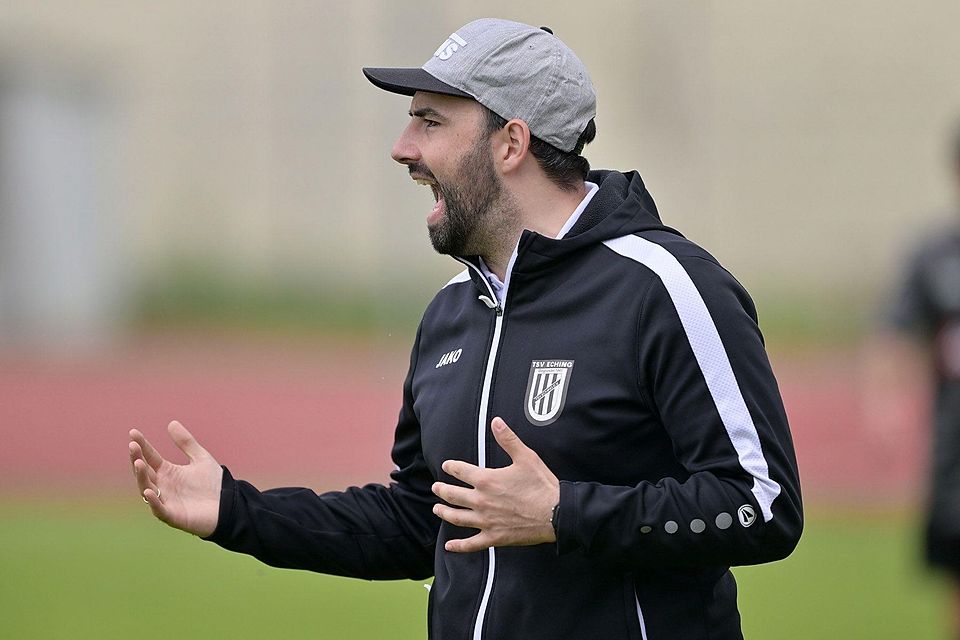 Ab Sommer ist Schluss. Maximilian Zgud-Schoeppner, hier noch als Trainer des TSV Eching, ist ab kommender Saison kein Teil des VfR-Garching Trainerteams mehr.