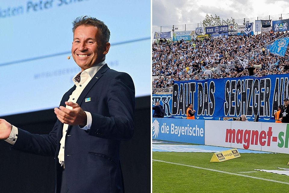 Der neue Präsident Gernot Mang will sich auch für die Erweiterung des Grünwalder Stadions einsetzen. Der neue Präsident Gernot Mang will sich auch für die Erweiterung des Grünwalder Stadions einsetzen.