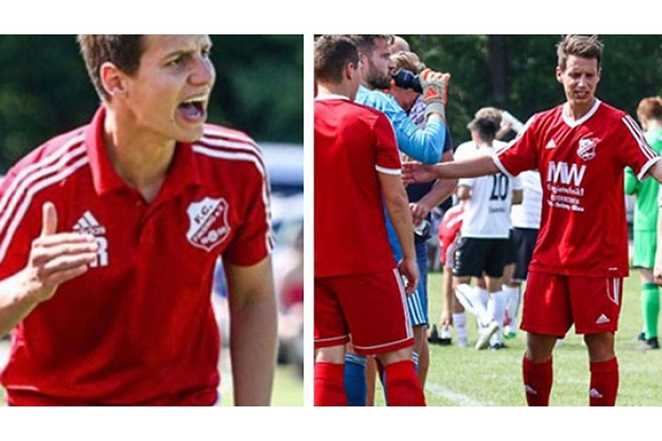 Thomas Eckmüller steht als Coach eher selten an der Seitenlinie, sondern befindet sich als Spielertrainer meist mitten im Geschehen auf dem Platz. Privat, Christian Riedel Thomas Eckmüller steht als Coach eher selten an der Seitenlinie, sondern befindet sich als Spielertrainer meist mitten im Geschehen auf dem Platz. Privat, Christian Riedel