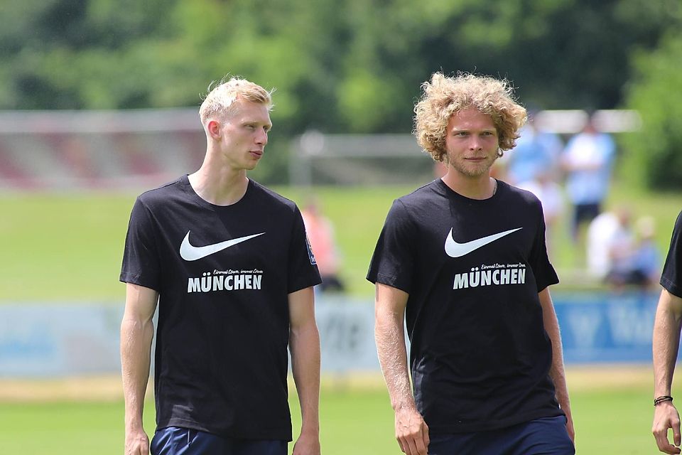 Das beiden 1860-Innenverteidiger halten bislang auch bei der EM zusammen: Raphael Schifferl und Jesper Verlaat.