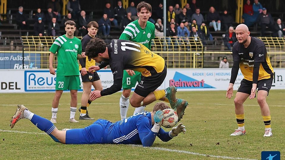 Im direkten Duell Mitte März trennten sich Hof und Fortuna Regensburg "standesgemäß" ohne Sieger und Verlierer (2:2).