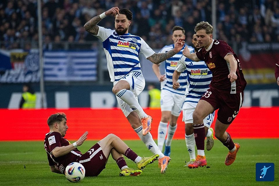 Der MSV Duisburg will in Bocholt ins Niederrheinpokalfinale einziehen.