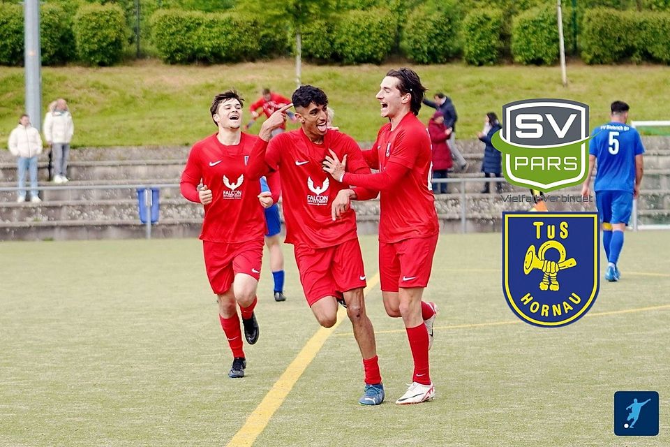 Die TuS Hornau siegten im Halbfinal-Hinspiel beim SV Pars Neu-Isenburg mit 5:1. Die TuS Hornau siegten im Halbfinal-Hinspiel beim SV Pars Neu-Isenburg mit 5:1.
