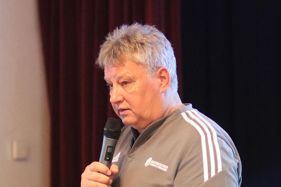 Heinz Eckl, Spielleiter des Fußball-Kreises Zugspitze.