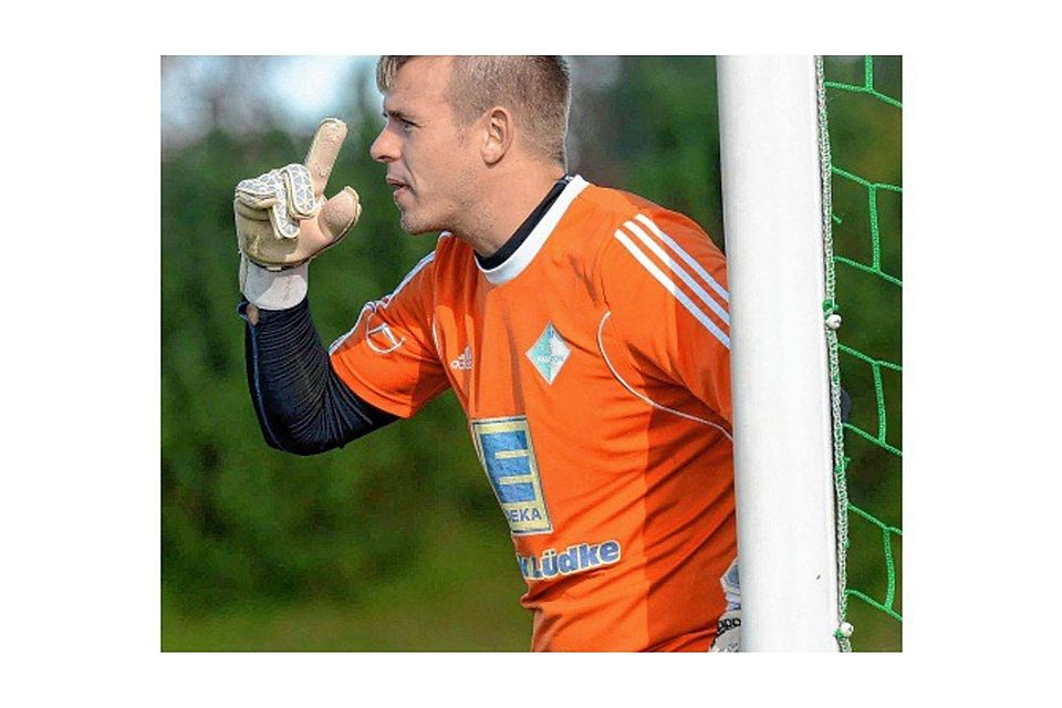 MSV-Keeper Ronny Losereit musste gegen den Torgelower FC gleich vier Gegentreffer hinnehmen. ALbrecht