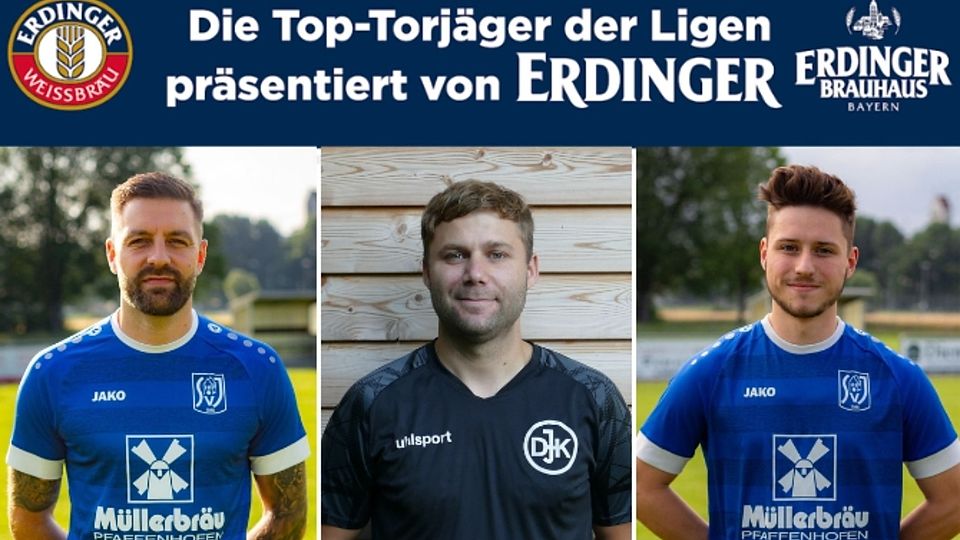 Werndl (M.) spielte lange beim FC Moosinning und ragt in Ottenhofen nun heraus.