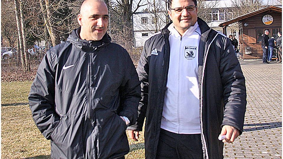 Ein Herz und eine Seele waren Abteilungsleiter Torsten Vrazic (links) und Trainer Ali Dabestani. Doch jetzt trennen sich ihre Wege. Dabestani ist von seinem Amt zurückgetreten.  Foto: Karin Tautz