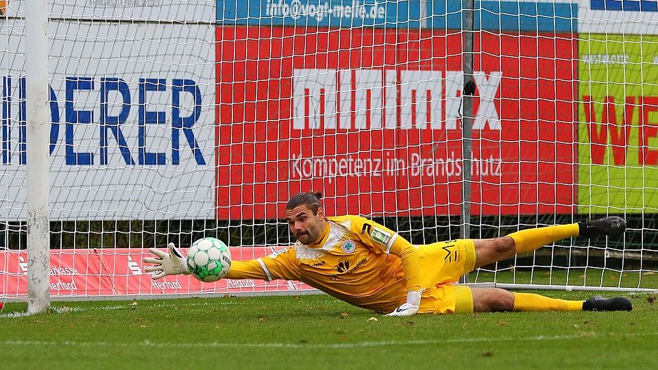 Robin Benz sah bei einem RWO-Gegentor nicht gut aus. 