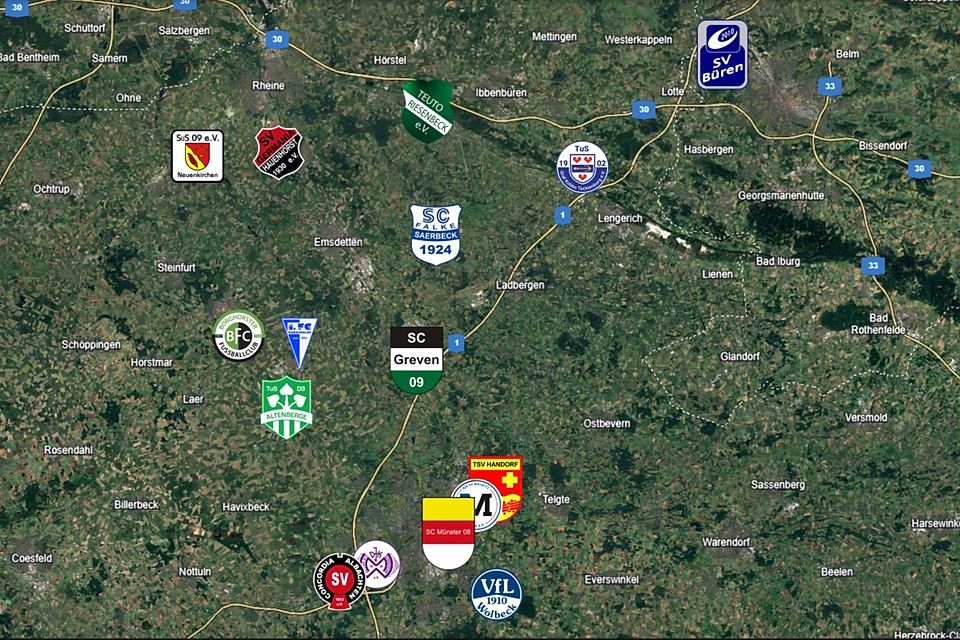 Die mögliche Bezirksliga Staffel 12 2025/26