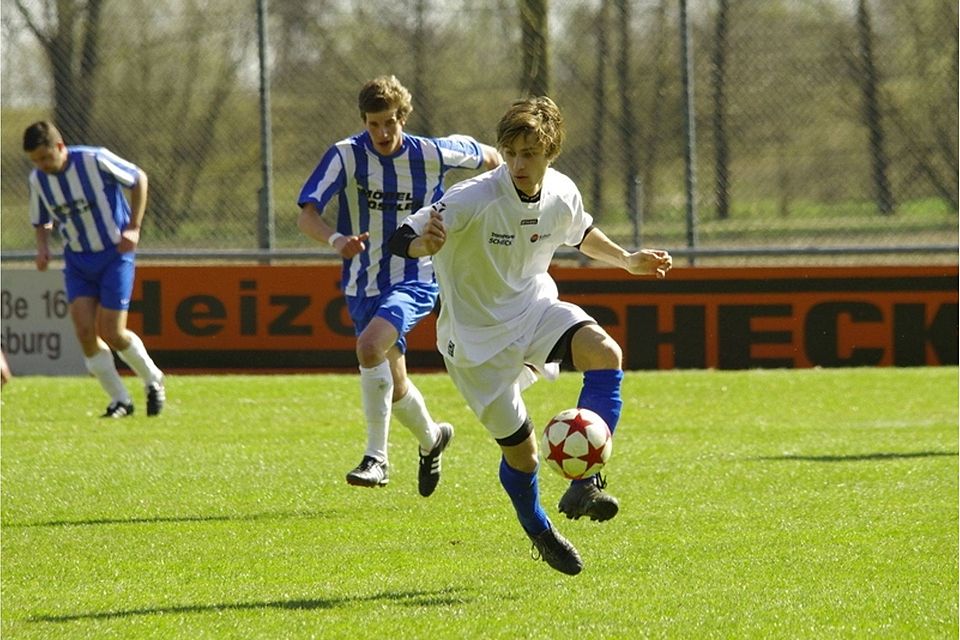 (Foto: Markus Schmautz) Spielmacher Bley hatte heute mit seinem Hattrick großen Anteil am Sieg