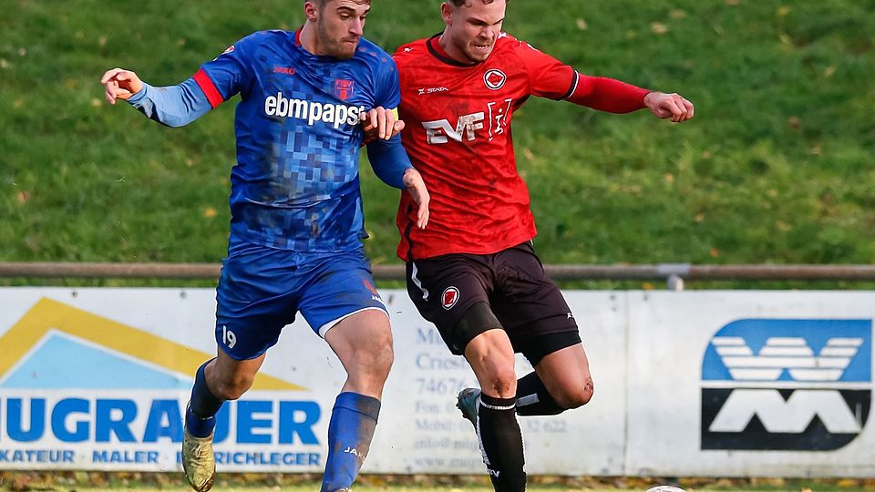 Freibergs Neuzugang Marius Uhl (links) trägt nicht mehr das SGV-Trikot.