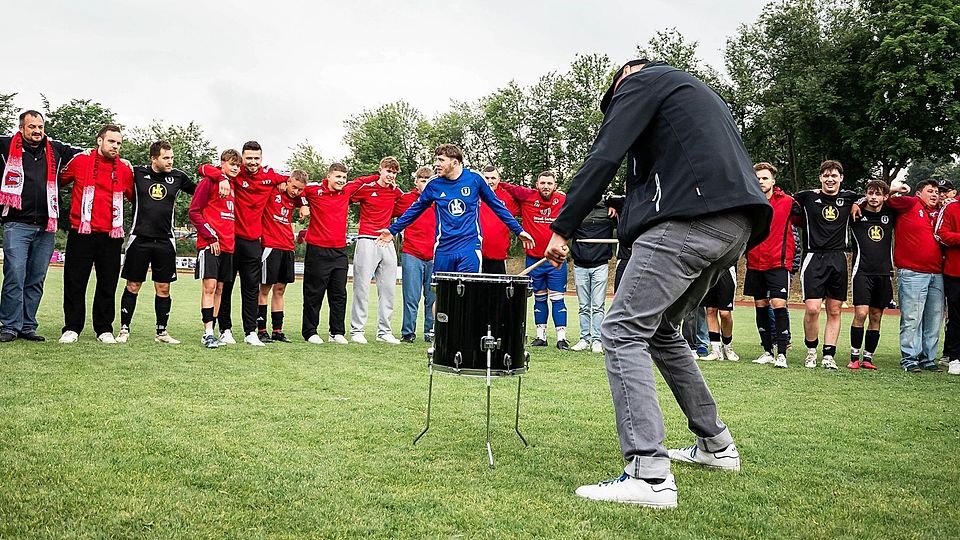 Große Emotionen wie hier im Vorjahr beim SC Kirchenthumbach gehören zur Relegation einfach dazu.