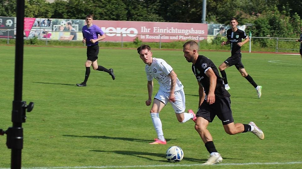 Sanel Sehric erzielte beim ersten Dreier des SB DJK Rosenheim einen Treffer.