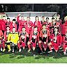 Die B-Junioren des FC Wegberg-Beeck gewannen gestern Abend den Kreispokal. Im Endspiel gelang ein 5:0-Sieg gegen Union Schafhausen. Foto: Royal