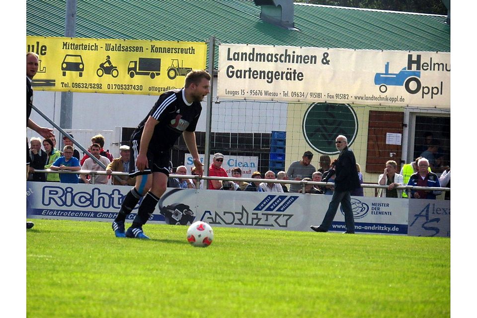 Konnte als Torschütze glänzen: Mittelfeldmann Matthias Härtl (TSV Konnersreuth) F: Selch