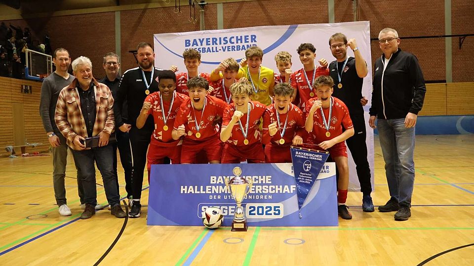 Die U15 der Würzburger Kickers durfte am Ende jubeln 