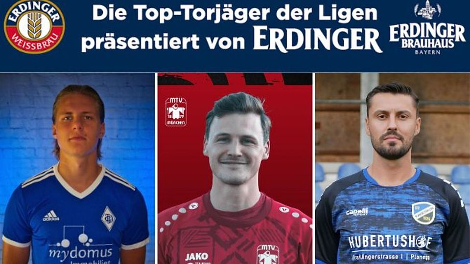 Alexander Kaltner (Mitte) führt vor Florian Weber (li.) und Aleksander Demonjic.