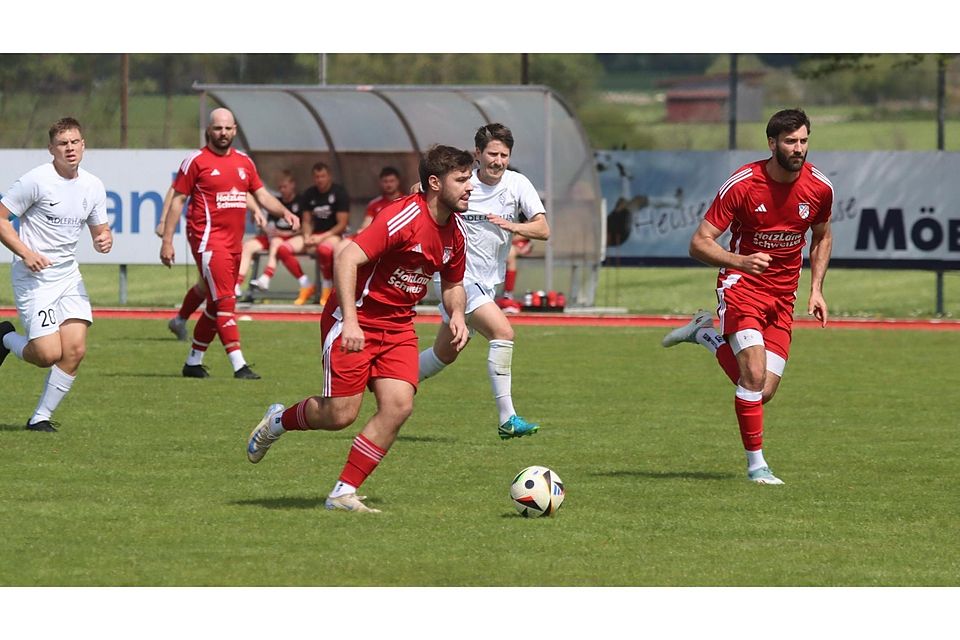 Es sollte nicht sein: Die TSV-Offensive um Matthias Lotter (am Ball) brachte kein Tor zustande – der ASV Habach allerdings ebensowenig.