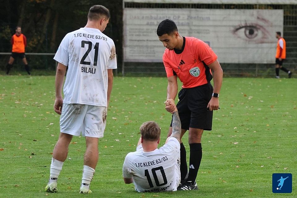 Der 1. FC Kleve am Boden Der 1. FC Kleve am Boden