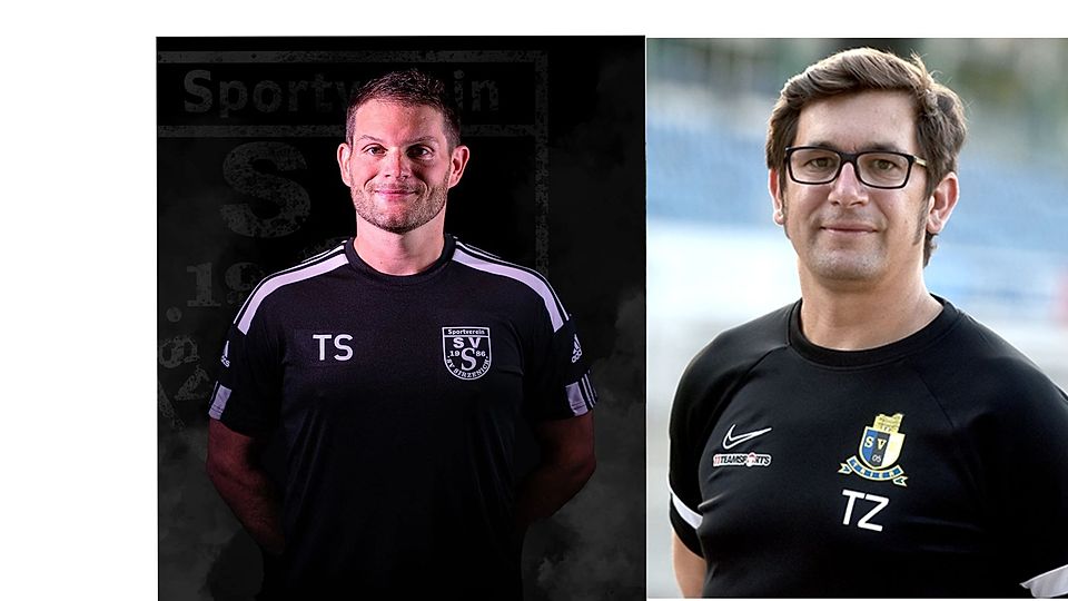 Freuen sich aufs Spitzenspiel: Sirzenichs Trainer Tillmann Schweitzer (links) und Eintracht-II-Coach Timo Zeimet