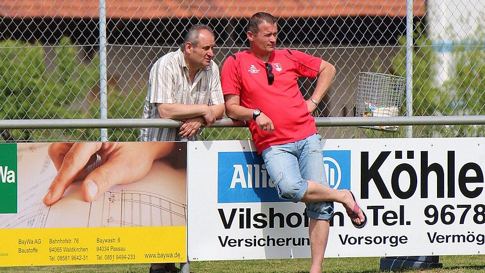 Georg Bieringer (re.) übernimmt in der kommenden Spielzeit den FCU F: Schuster