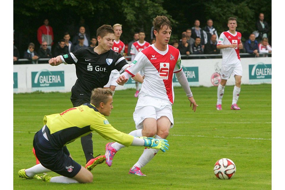 A-Junioren-Torwart Sven Müller stand in der Regionalliga-Elf, konnte die Niederlage aber auch nicht verhindern