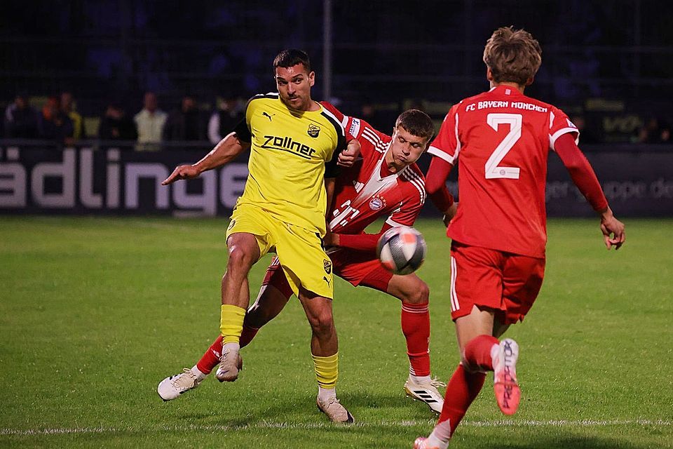 Andreas Jünger (in gelb) war der Matchwinner für die Vilzinger. Andreas Jünger (in gelb) war der Matchwinner für die Vilzinger.
