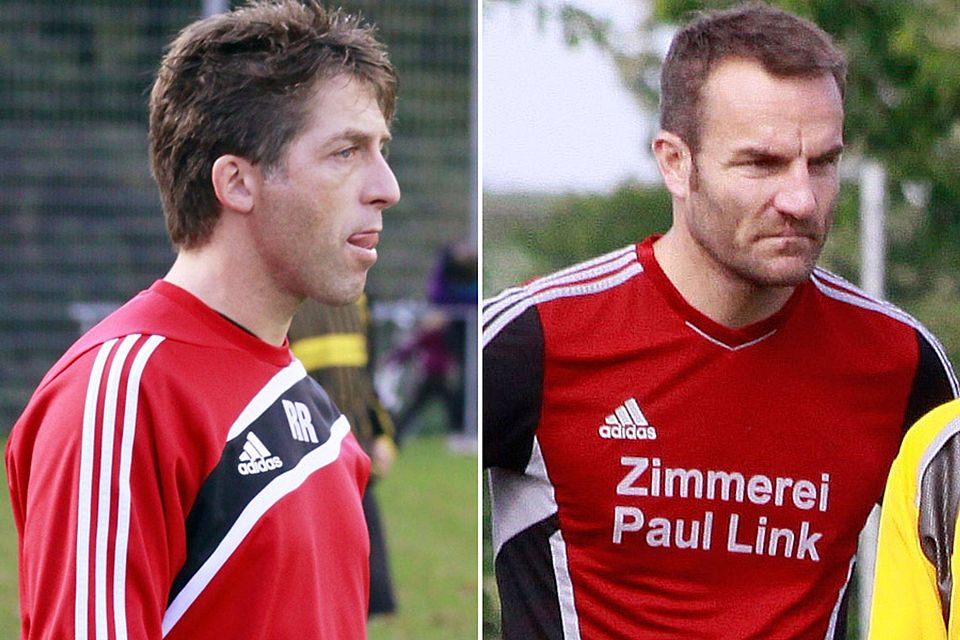 Roland Reiter (links) muss einmal mehr den Feuerwehrmann in Zusamaltheim spielen, nachdem sich der Verein von Andreas Seiler getrennt hat.   F.: Roland Stoll