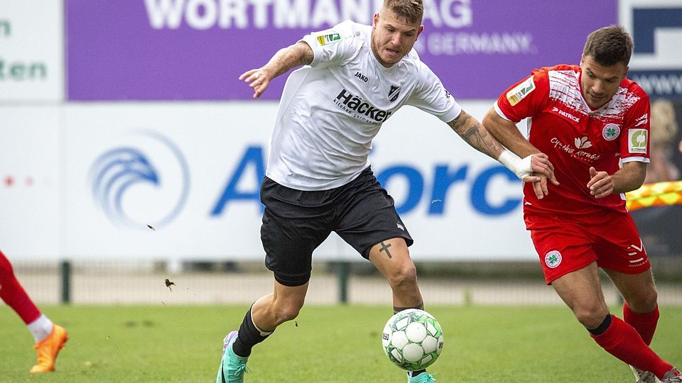 Geklärte Verhältnisse: Nach vier Jahren beim SV Rödinghausen spielt Mirko Schuster (l.) in der nächsten Saison bei Eintracht Trier. 