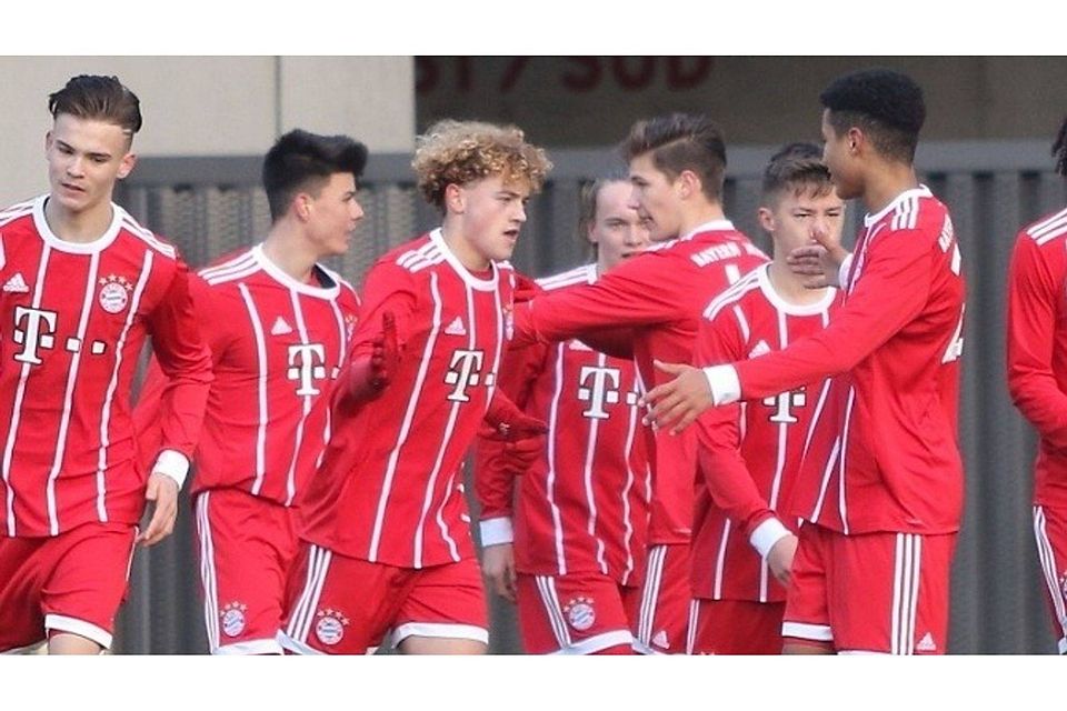 Die U17-Junioren der Bayern haben im Saison-Endspurt die beste Karten in der B-Jugend Bundesliga Süd/Süwest. Foto: Keck.