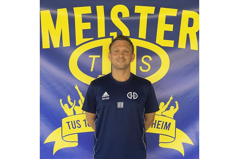 Mark Meffert, der Trainer des TuS Dorn-Dürkheim.