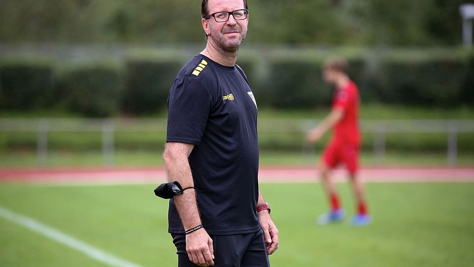 Enttäuscht über den Abstieg: Alemannias B-Junioren-Trainer Dirk Lehmann.