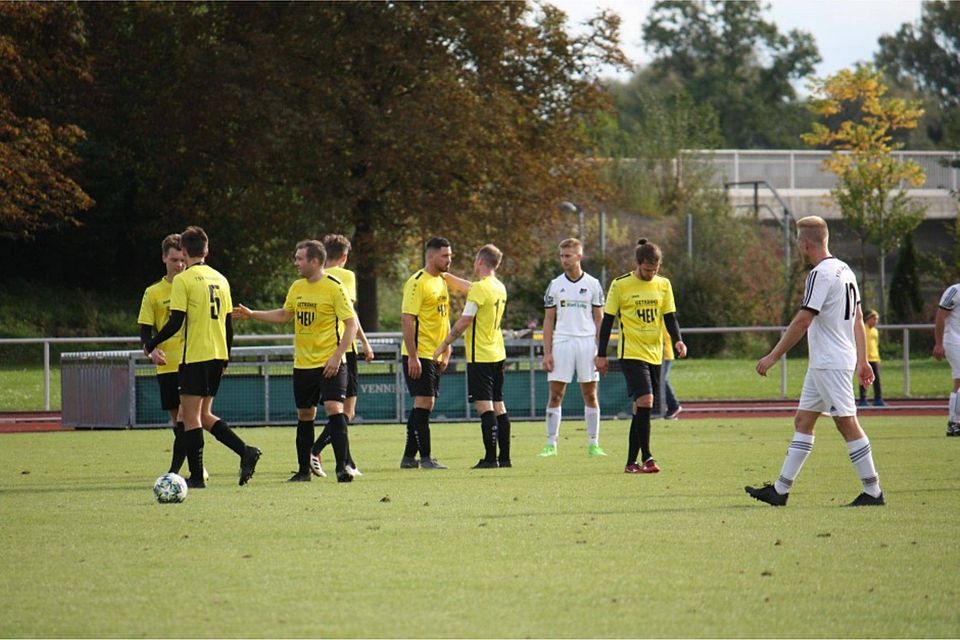 Der TSV Mindelheim (gelb) kann zufrieden auf die letzte Woche schauen