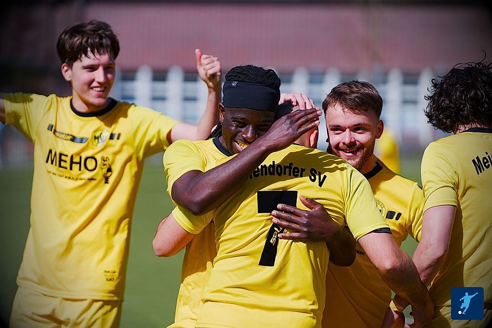 Gute Laune beim Meiendorfer SV.